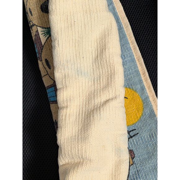 EL PASO SADDLE BLANKET CO. Southwestern Adobe Pueblo Cotton Tote Boho Hippie - Picture 5 of 5